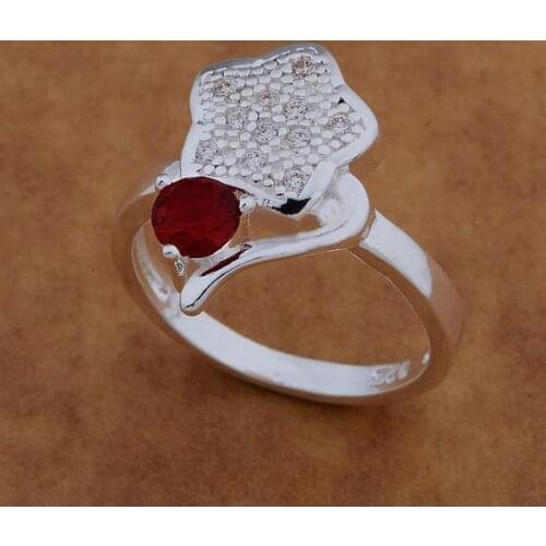 Wholesale Wedding Rings silver plated Fashion jewelry rings WR-489