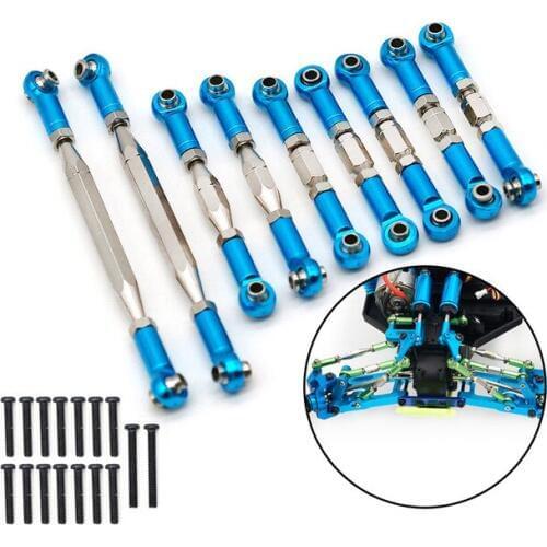 Original Wltoys 12429 RC Car Spare Parts 0018 Steering Rod 0019/1170/1171/1172/0022/0023 Pull Rod Kits Rear Arm