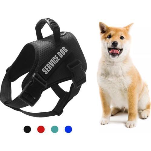 Dog Harnesses Adjustable Reflective Vest Dogs Harness For Small Medium Large Dog Husky Chihuahua Labrador Shepherd Dogs product