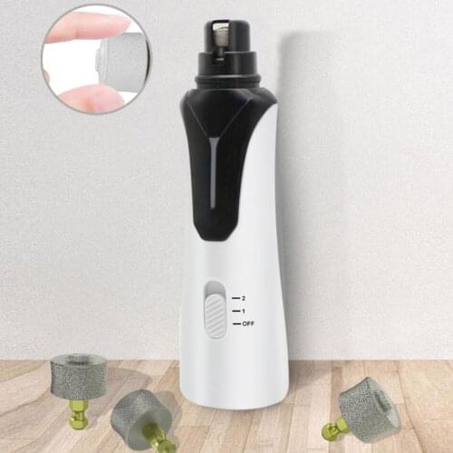 Dog Nail Grinder USB Rechargeable Automatic Pet Nail Trimmer Pet Paws Grooming Grinder for Dogs Cats