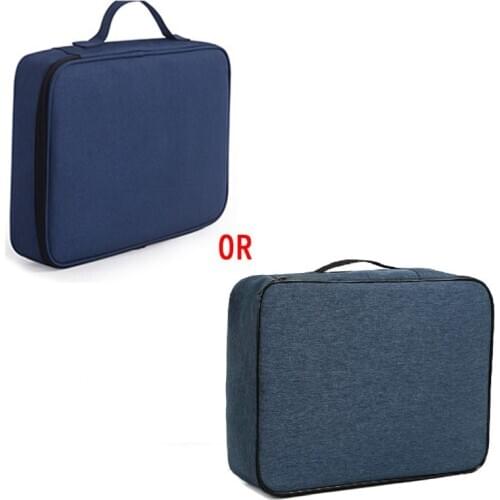 Document Ticket Storage Bag Waterproof Large Capacity for Home Office Travel