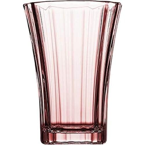 Paşabahçe 6-Piece Pink Diamond Coffee Side Water Glass