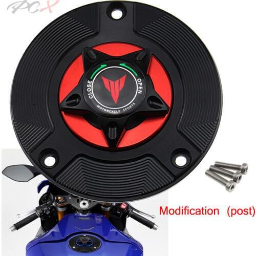 8 Colors CNC Aluminum Keyless Motorcycle Accessories Fuel Gas Tank Cap Cover for Yamaha MT-10 MT10 MT 10 2016 2018