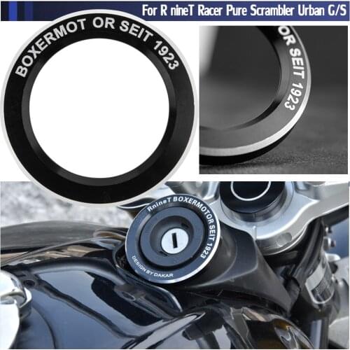 Motorcycle Accessories Ignition Starter Lock Key Ring Cover For BMW R Nine T NINET R9T Scrambler Racer Pure Urban G/S 2014-2021