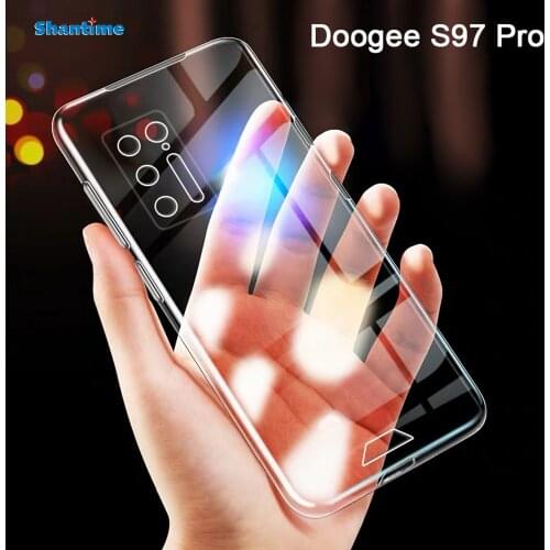 For Doogee S97 Pro Case Ultra Thin Clear Soft TPU Case Cover For Doogee S97 Couqe Funda