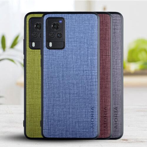 Case for Vivo X60 Pro funda cover Cross pattern PU leather with PU+TPU 2 in1material ,phone cover for vivo x60 case funda coque