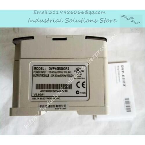 DVP40ES00R2 DVP 40ES00R2 New Original PLC Module 40 Point 24DI 16DO Relay AC Power