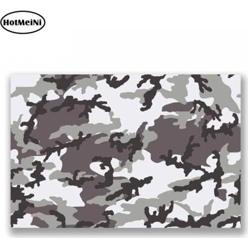 HotMeiNi 13cm x 10cm Sheet Camo Sticker Bomb Vinyl Car Bike Laptop Army Camouflage Cool Decal Car Styling Car Sticker