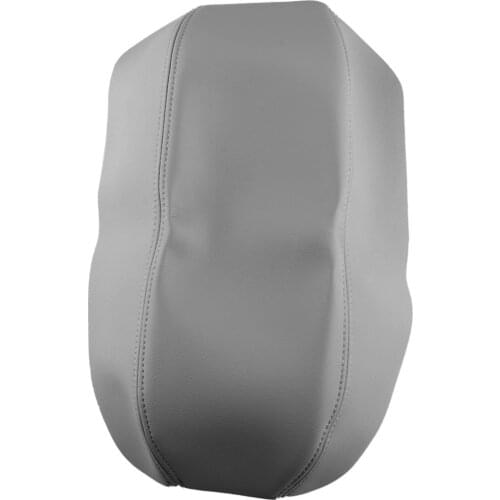 Beler Car Microfiber Leather Center Console Armrest Lid Cover Trim Fit For Honda Civic 2006 2007 2008 2009 2010 2011 Gray