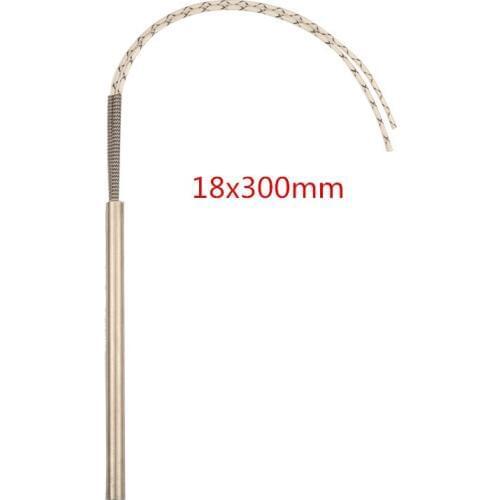 10 pcs of 18x300mm/0.71x11.81"Single Ended Cartridge Heater,1300W/1700W/2200W Heating Element Electricity Generation