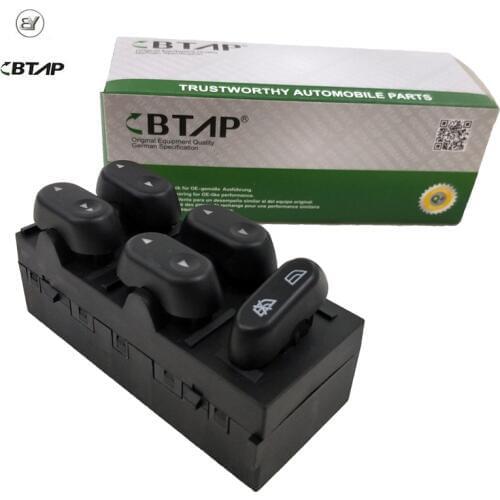 BTAP Power Master Control Window Switch Front Left For Ford F-150 Grand Marquis Mark LT Expedition Crown Victoria 5L1Z14529AA