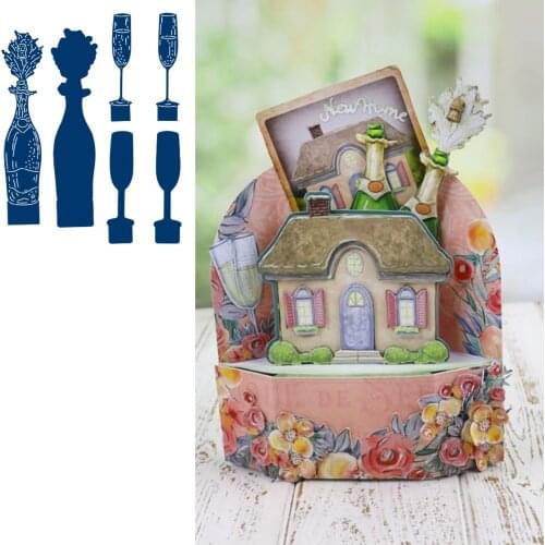 An Honourable Toast Metal Cutting Dies Scrapbook Diary Decoration Stencil Embossing Template DIY Greeting Card Handmade 2021 NEW