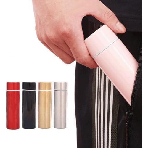 Portable Pocket Thermos Cup Stainless Steel Mini Outdoor Camping Water Bottle Insulated Thermos Flask Water Tea Coffee Cup