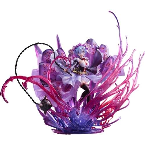 Pre-Sale Re:life In A Different World From Zero Rem Crystal Dress Demon Bride Anime Figures Collectible Model Toy Cartoon Figure