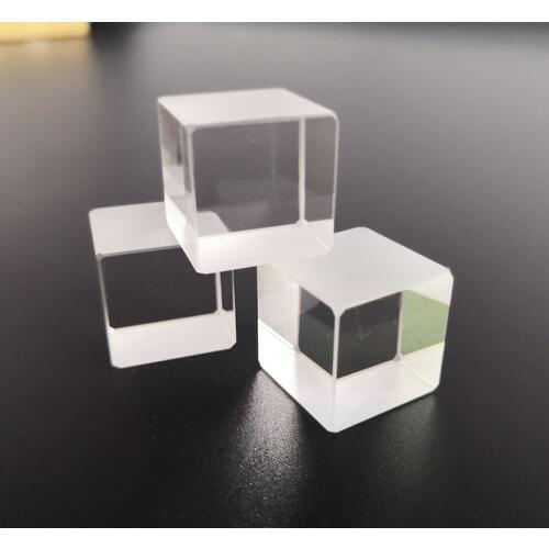 15*15*15 mm Beamsplitter cube prism laser level Beam Combine Cube Prism Mirror for Diode
