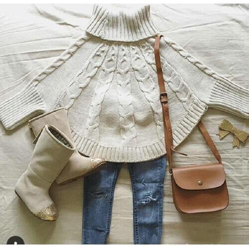 SABSTER Turtlenecks For Girls