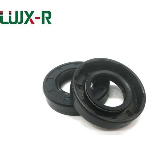 LUJX-R 2pcs TC Oil Seal NBR Rubber Gasket Black Radial Skeleton Shaft Seals with Spring Steel 30x52x5/30x52x7/30x52x8-30x85x10mm