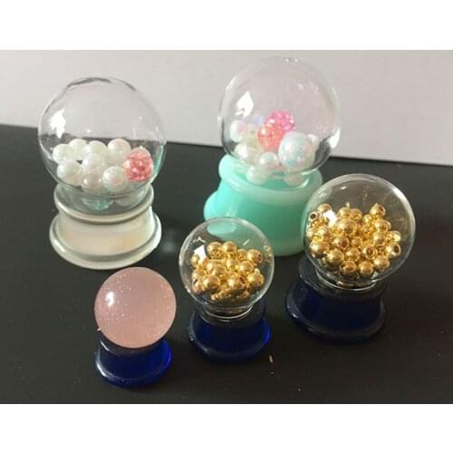 DIY Crystal Ball Glass Resin Mold Art Crafts Twirling Epoxy Resin Funny Game Machine Mold Twisting Machine Silicone Mold