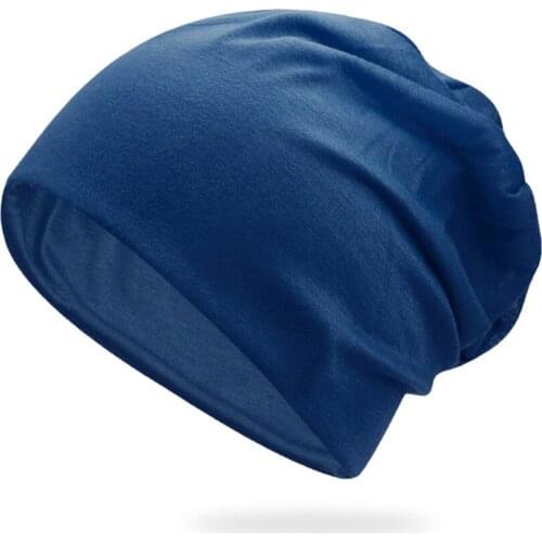 2021 New Women Men Stylish Beanie Hat Thin Hip-hop Soft Stretch Slouchy Outdoor Skull Cap Suitable for Spring Autumn Summer Hat