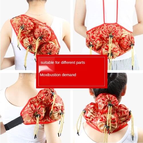 The four Kong Chun copper moxibustion box moxibustion gynecological palace cold household moxibustion apparatus body massager