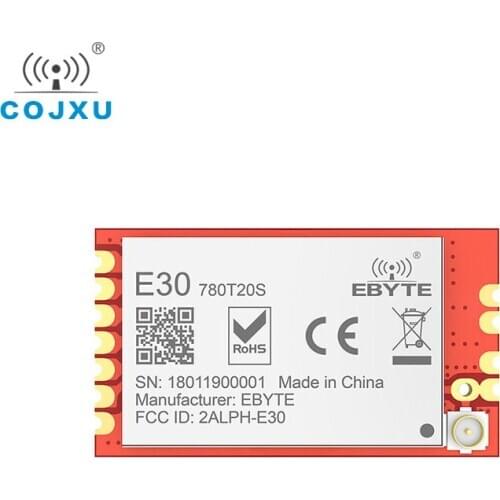 E30-780T20S SI4464 780MHz Wireless Module Long Range 2.5km ebyte Air Wake-up UART Module SMD transceiver fixed wireless terminal