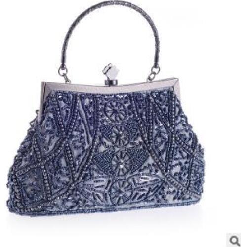 Women handbag Bride party bag Women Wallet Chain Clutch Bags Beads Evening bag Day clutches Lady wedding bag vintage purse