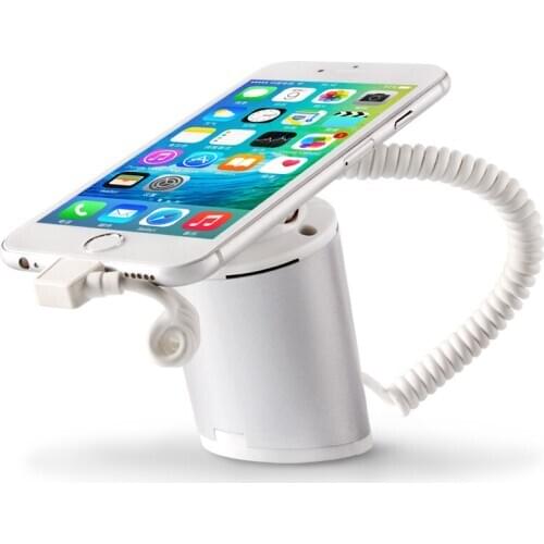 12 set/lot) High Security Desktop Mobile Phone Eexhibition Anti-Thief Security Display Stand With Rmote And Charging For Phones