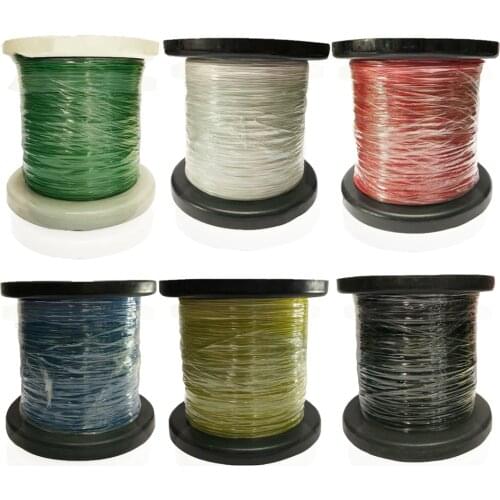 26 28 30 32 34 36AWG Welding Wire Telflon Solder Micro Litz Stranded Internal Tonearm Wire Red Black White Grey Bonding Cable