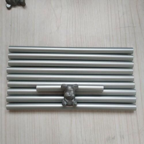 50Pcs Silvery Hot Melt Adhesive Stick Metallic luster Sterling Silver Thick Glue Strip , For Electric Glue Gun 11x100mm