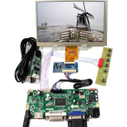 7inch AT070TNA2 Touch Screen VS070TP-A7+H DMI DVI VGA Audio LCD Control Board LVDS TCON Board M.NT68676