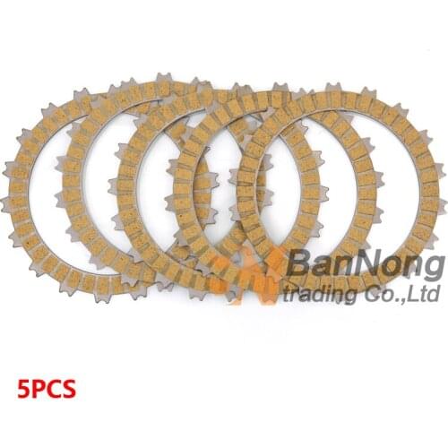 5PCS Motorcycle Carbon Fibre Friction Clutch Plates Disc For Honda CBR250R CBR250 R 2011 2012 2013 2014