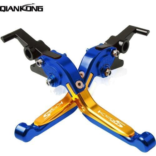 For BMW K1200S 2004 2005 2006 2007 2008 2004-2008 K1200SMotorcycle CNC 1piar Adjustable Brake Clutch Levers handle