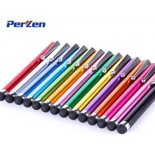 For Iphone 7 6s 5s Ipad 4 Capacitive stylus pen colorful touch pen for Tablet PC DHL fast shipping