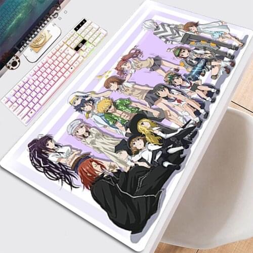 Gaming Pad Custom Mouse For Office Mat Anime Mousepad Gamer Desk Keyboard Mats Accessories Table Pads Cute Keyboards Accelerator