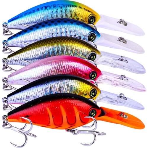 Artificial Crank 15G/105MM High Quality Fishing Lure Hard Bait Diving Depth 2-3.5m Freshwater Professional Plastic Fishing Bait