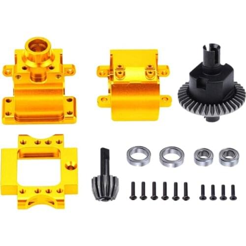 Metal Differential and Gearbox Gear Box Complete for HSP 94122 94155 94166 94177 94188 1/10 RC Car Upgrade Parts