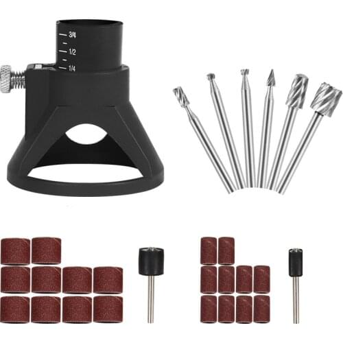 Mini Bell Mouth Drill Grindering Polishing Retainer Rotary Tool Model Holder Electric Grinder Locator