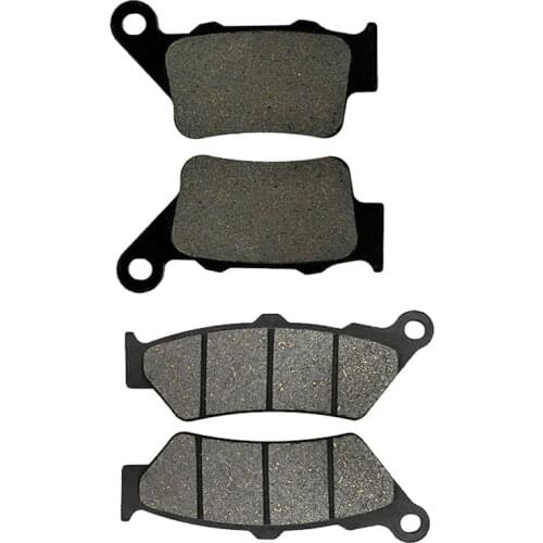 Motorcycle Front + Rear Brake Pads Disc for Honda FX 650 Vigor (X/Y) (1999-2003) FX650 LT209-208
