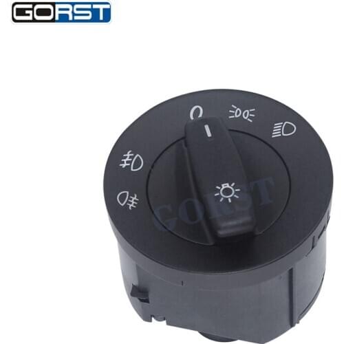 Headling Light Fog Lamp Switch 1K0941431Q For Vw Golf MK5 Caddy Jetta Touran Sagitar Bora 1K0 941 431Q 5 Piece