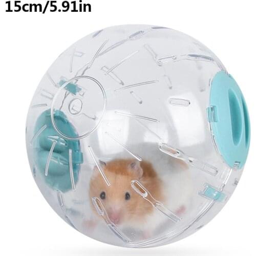 Plastic Glowing Sport Ball Grounder Rat Small Pet Rodent Mice Jogging Ball Toy Hamster Gerbil Rat Exercise Balls Play Toys