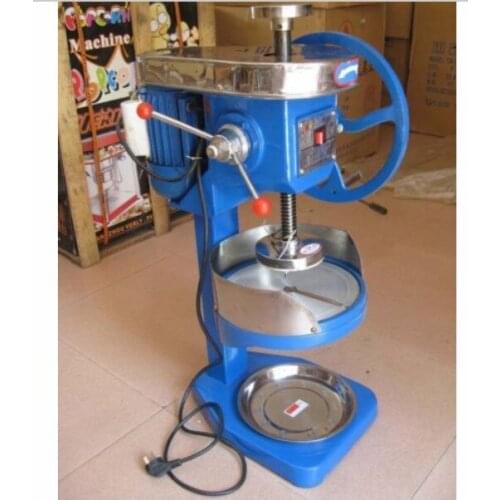 Manual/ Electric Snow Ice machine Ice Crusher Ice Shaver Snow Cone Maker 220V ATT