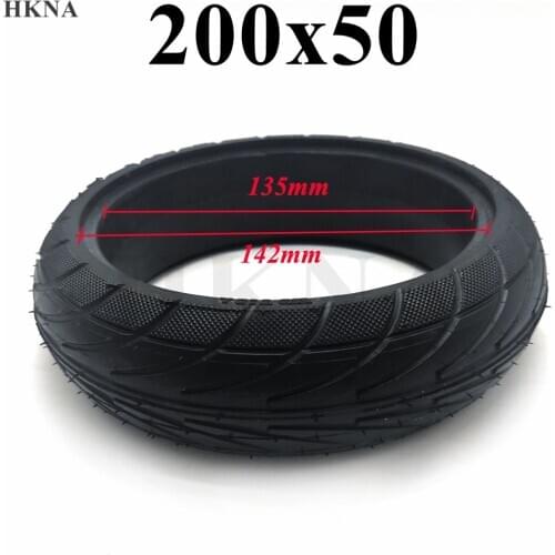 200x50B Solid Tyre 8 Inch 200x50 Explosion-Proof Tire for Xiaomi Ninebot Segway ES1 ES2 ES3 ES4 Electric Scooter Accessories