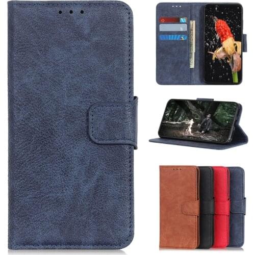 Solid Color Leather Flip Phone Case for Sony Xperia 1 5 10 iii ACE ii 8 Lite L4 SO-51A Wallet Shockproof Full Protection Cover