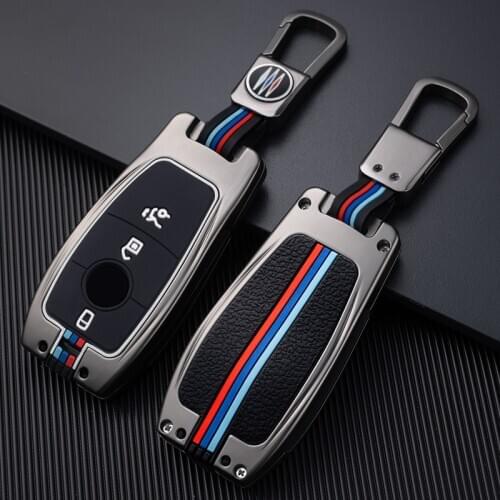 Zinc alloy Luminous Car Remote key Case Cover For Mercedes Benz A B C E S Class W177 W205 W213 W247 W222 GLS X167 Accessories