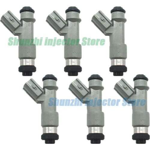 6pcs Fuel Injector For Toyota Car 23250-0P060 10-13 Reiz GRX13 Crown GRS20 3GRFE 5GRFE 23209-0P060