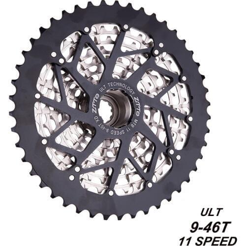 Ultimate MTB 11 Speed 9-46T XD Cassette Ultralight Mountain Bike Freewheel Steel Durable 11s ULT Sprocket 9-46 k7 9 to 46 363g