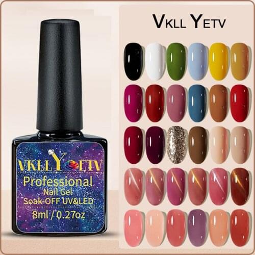 VKLL YETV Gel Nail Polish