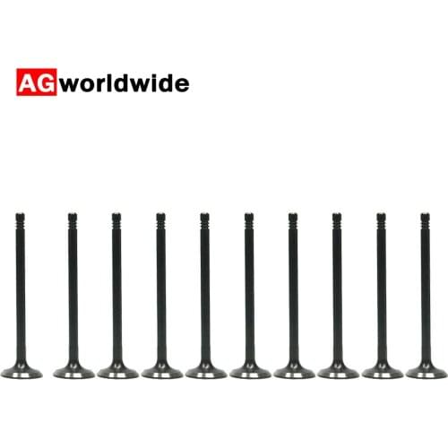 X10Pcs Engine Exhaust valve Stem For Volvo C30 V50 S40 S60 S80 XC90 1999 2005 2008 9454610
