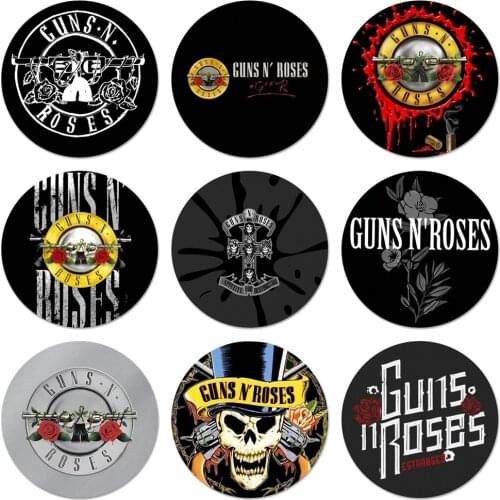 Guns n roses good time Icons Pins Badge Decoration Brooches Metal Badges For Clothes Backpack Decoration