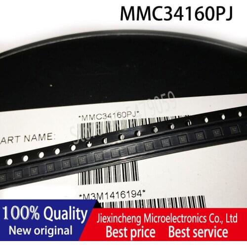 10PCS MMC34160PJ ZNO MMC34160 LGA12 New original